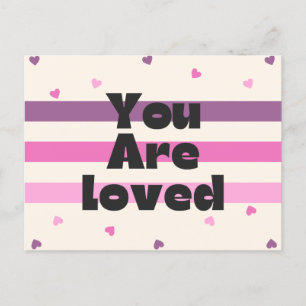 Carte Postale Vous êtes adoré Platon Valentine