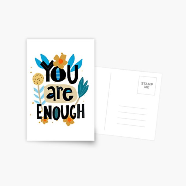 Carte Postale Vous Êtes Assez Lettré À La Main Citation Inspirat (Créateur téléchargé)