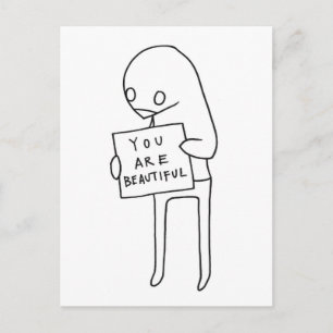 Carte Postale vous êtes belle