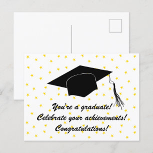 Carte Postale Vous êtes diplômé ! Célébrez vos réalisations !