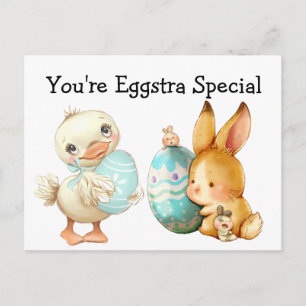 Carte Postale Vous êtes Eggstra Special