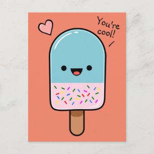 Carte Postale Vous êtes le Cool Ice Lolly