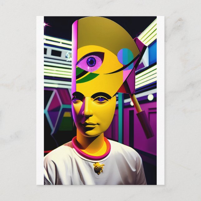 Carte Postale Vous êtes le Weirdo (Devant)
