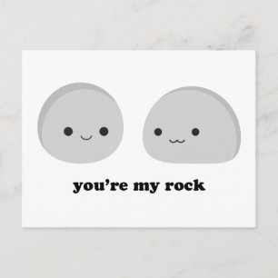 Carte Postale Vous êtes My Rock