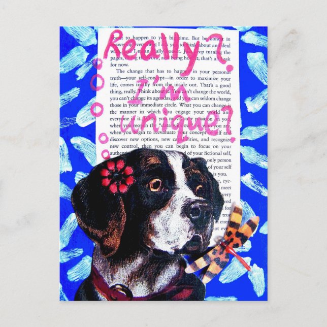 Carte Postale Vous êtes unique ! - VINTAGE (Devant)