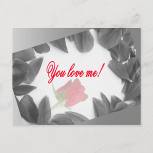 Carte Postale Vous m'aimez ! -Cartes postales