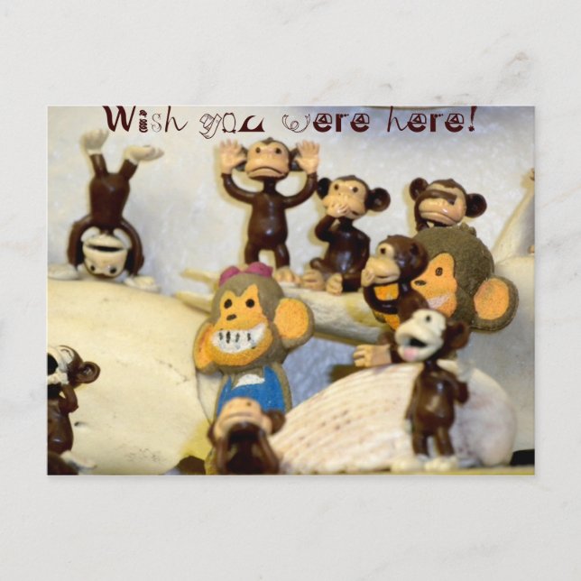 Carte Postale Vous nous manquez ici ! (Devant)