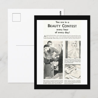 Carte Postale Vous participez à un concours de beauté tous les j