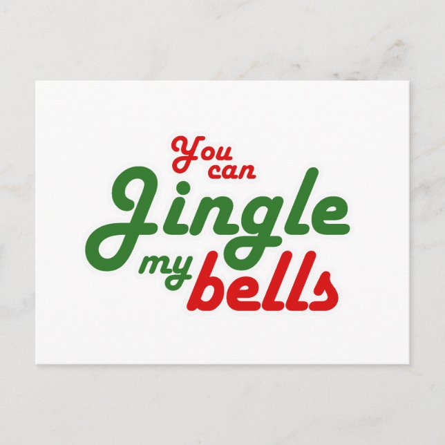 Carte Postale VOUS POUVEZ JINGLE MON BELLES -.png (Devant)