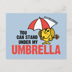 Carte Postale Vous Pouvez Vous Tenir Sous Mon Parapluie
