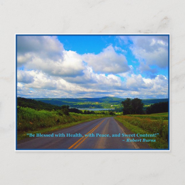 Carte Postale Vous prenez la High Road (Devant)