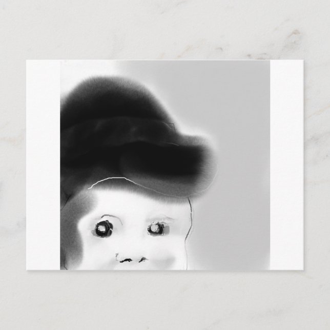 Carte Postale vous regarder (Devant)