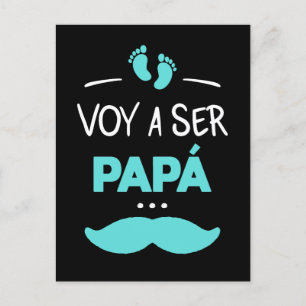 Carte Postale Voy a ser papa