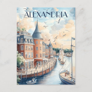 Carte Postale Voyage à Alexandria Virginia