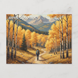 Carte Postale Voyage à Aspen Colorado
