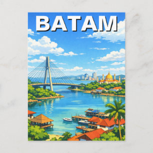 Carte Postale Voyage à Batam en Indonésie