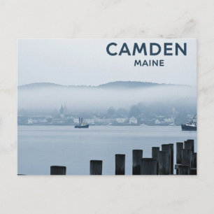 Carte Postale Voyage à Camden Maine