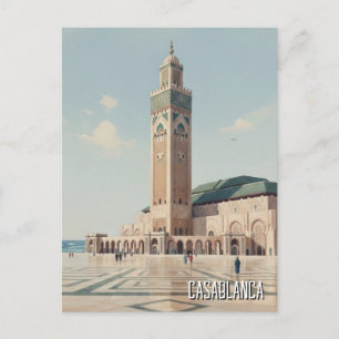 Carte Postale Voyage à Casablanca Maroc