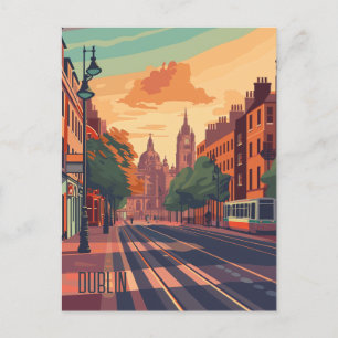 Carte Postale Voyage à Dublin