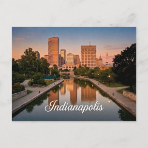 Carte Postale Voyage à Indianapolis Indiana