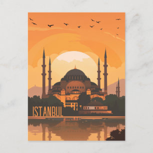 Carte Postale Voyage à Istanbul