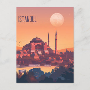 Carte Postale Voyage à Istanbul
