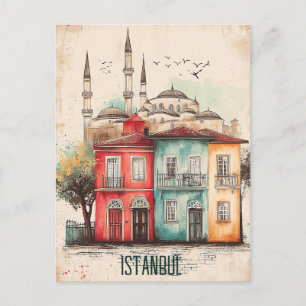 Carte Postale Voyage à Istanbul Turkiye