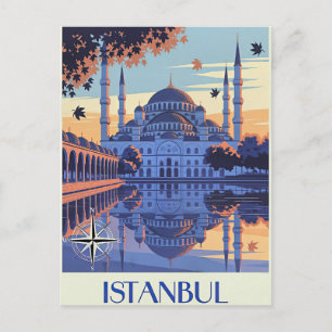Carte Postale Voyage à Istanbul, Turquie