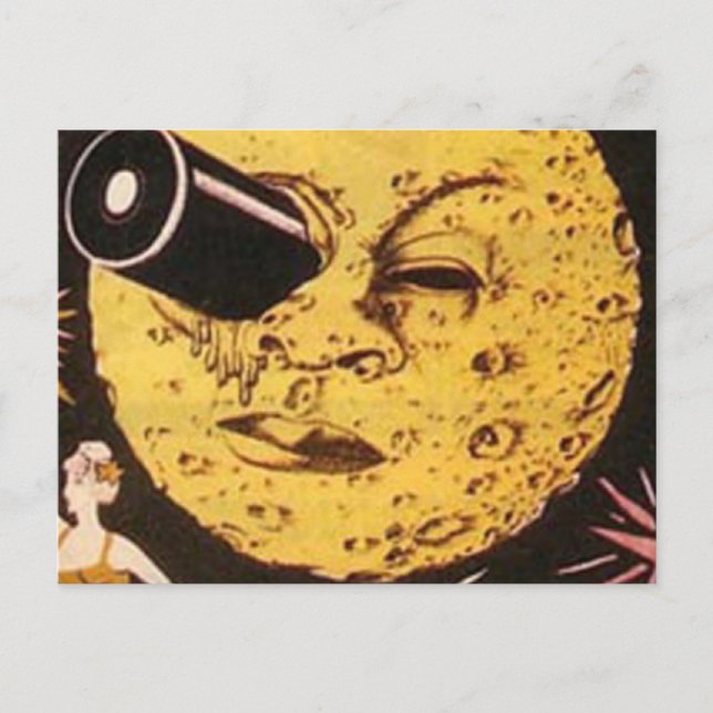 Carte Postale Voyage à l'affiche du film Moon (Devant)