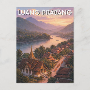 Carte Postale Voyage à Laos Luang Prabang