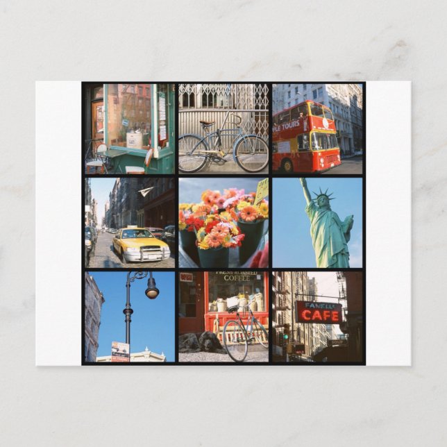 Carte Postale Voyage à l'étranger à New York (Devant)