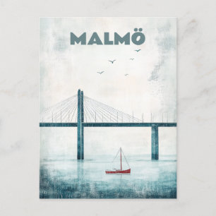 Carte Postale Voyage à Malmö Suède