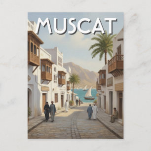 Carte Postale Voyage à Mascate Oman