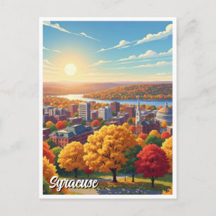 Carte Postale Voyage à New York Syracuse