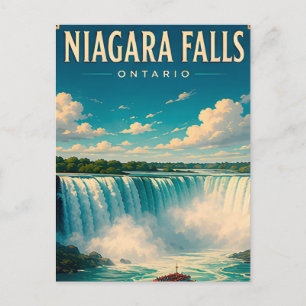 Carte Postale 🌊 Voyage à Niagara Falls Ontario