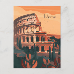 Carte Postale Voyage à Rome