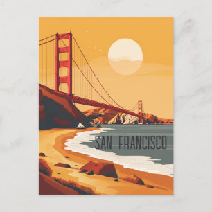 Carte Postale Voyage à San Francisco