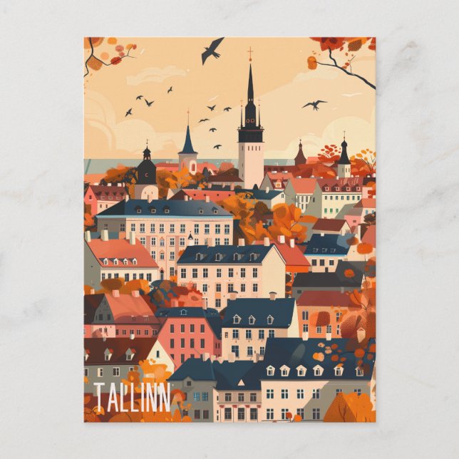 Carte Postale Voyage à Tallinn (Devant)
