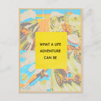 Carte postale Voyage Adventure Life