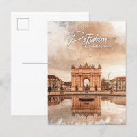 Voyage au crayon couleur Potsdam Allemagne