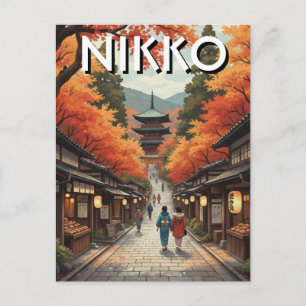 Carte Postale Voyage au Japon à Nikko