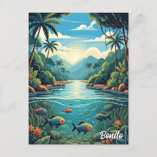 Carte Postale Voyage Bonito Brésil