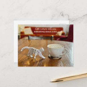 Carte Postale Voyage Culture Café, Voyage Amateur de Café
