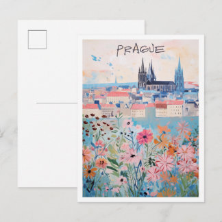Carte Postale Voyage d'art tchèque à Prague