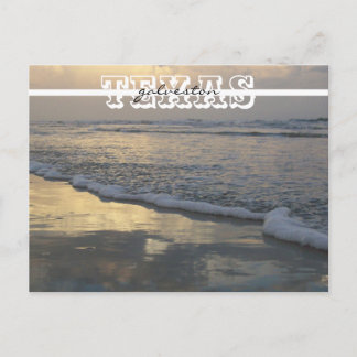 Carte Postale Voyage de Galveston Beach Texas