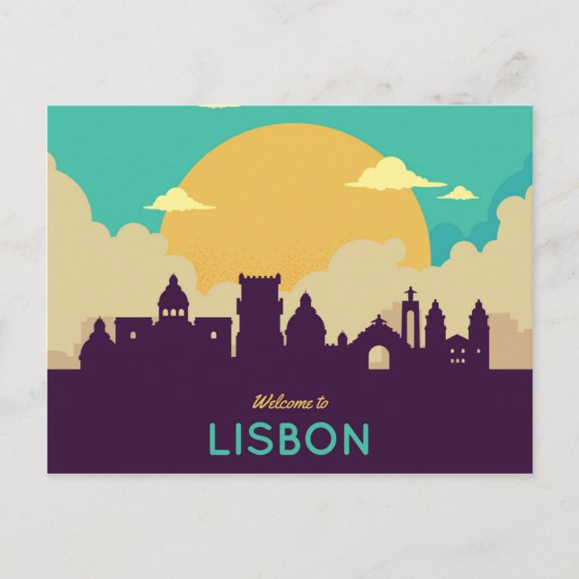 Carte postale Voyage de Lisbonne Portugal (Devant)