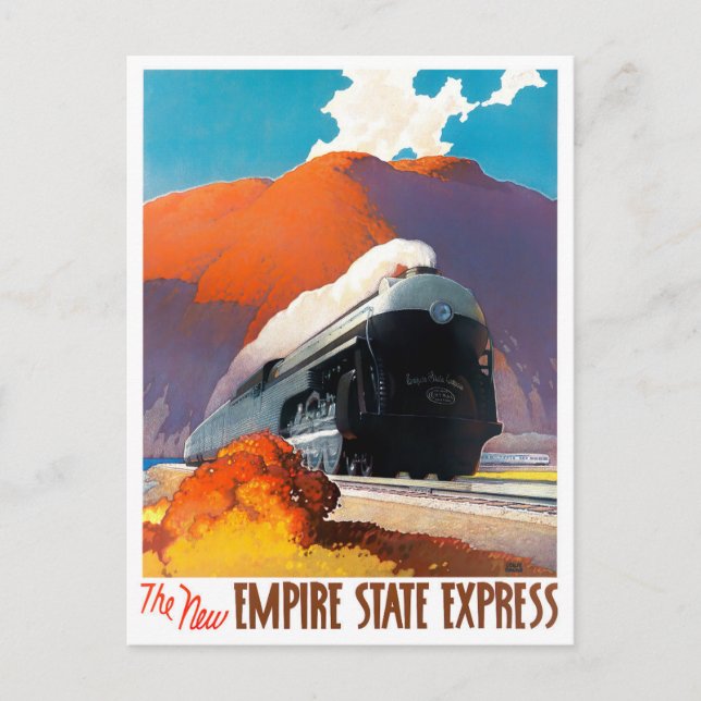 Carte postale voyage Empire State Express (Devant)