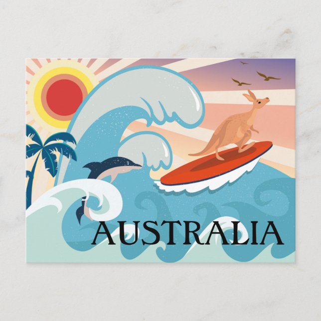 Carte Postale Voyage en Australie (Devant)