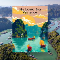 Voyage en bateau à Ha Long Bay Vietnam