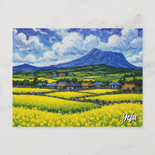 Carte Postale Voyage en Corée du Sud sur l'île de Jeju